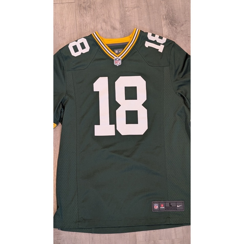 Green Bay Packers Randall Cobb Nike Game Jersey Size Large